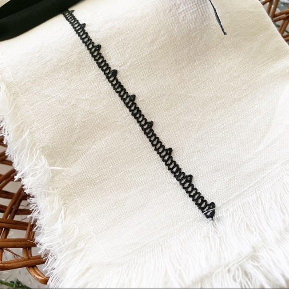 Magnolia Hearth & Hand fringe dinner napkins 4ct - Picture 7 of 7